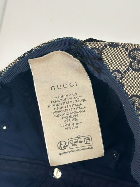 NWT Gucci GG Print Baseball Cap Hat Brown L (59 cm) Made in Italy 751400 NWT Gucci GG Print Baseball Cap Hat Brown L (59 cm) Made in  main image 3