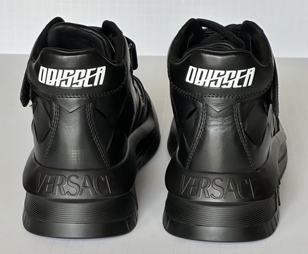 Versace Men\'s Laserata Leather Sneakers Black 11.5 US (44.5) 1008964 NWT $1175 Versace Men main image 2
