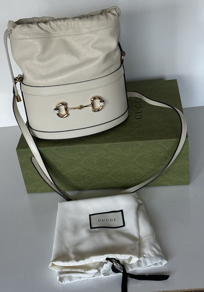 Gucci Women's Azalea Horsebit 1955 Bucket Crossbody Leather Bag