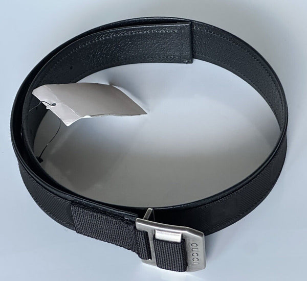 Gucci Women\'s GG Supreme Monogram Leather/Fabric Belt Black 85/34 IT 684485 Gucci Women main image 4