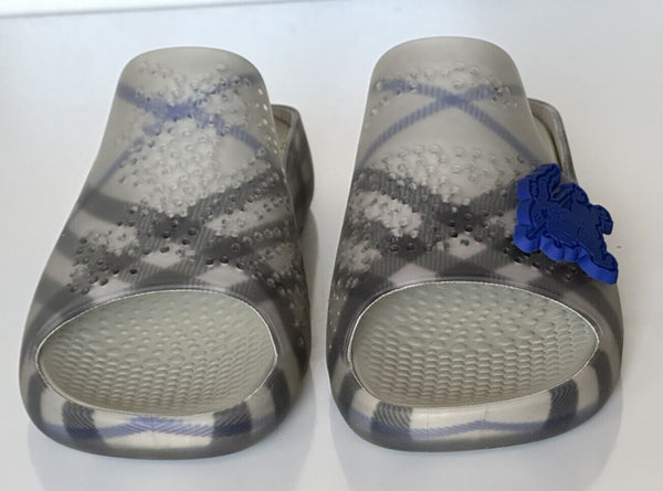 Burberry Mens Stingray Rubber Lichen IP Check Sandals 10 (43) 8088962 NIB $550 Burberry | Shoes | Burberry Mens Stingray Rubber Lichen Ip  main image 4