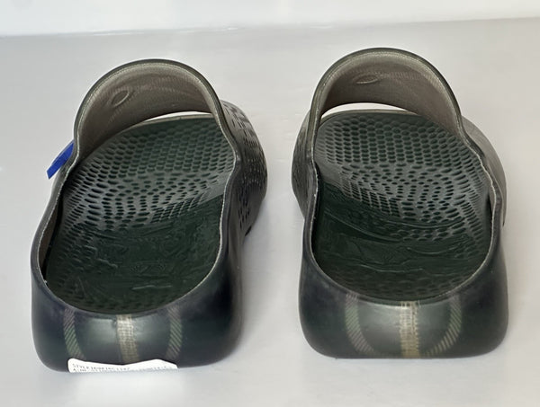 Burberry Mens Stingray Rubber Jungle IP Check Sandals 14 US  display picture 3