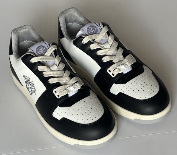 Versace Medusa Men’s Black/Silver Leather Sneakers 8.5 US (41.5) 1013377 IT NIB Versace Medusa Men main image 4