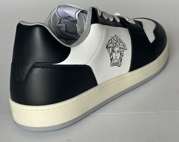Versace Medusa Men’s Black/Silver Leather Sneakers 12.5 US (45.5) 1013377 IT NIB Versace Medusa Men main image 4