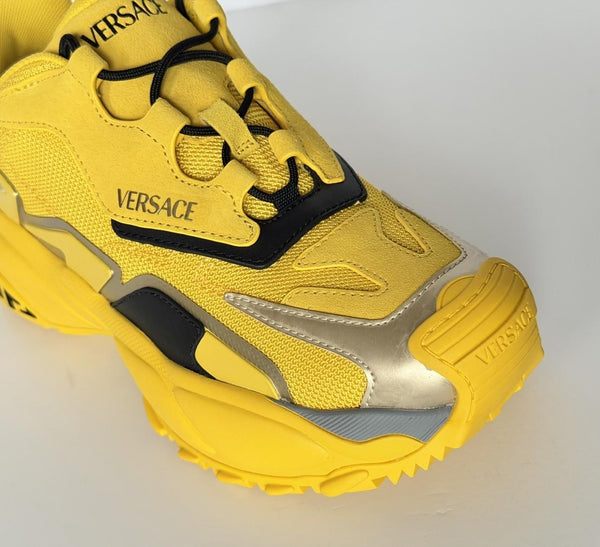 Versace Mercury M_VS_04 Sneakers Yellow 7 US (40 Euro) 1016306 NWT $800 Versace Mercury M_VS_04 Sneakers Yellow 7 US (40 Euro  main image 3