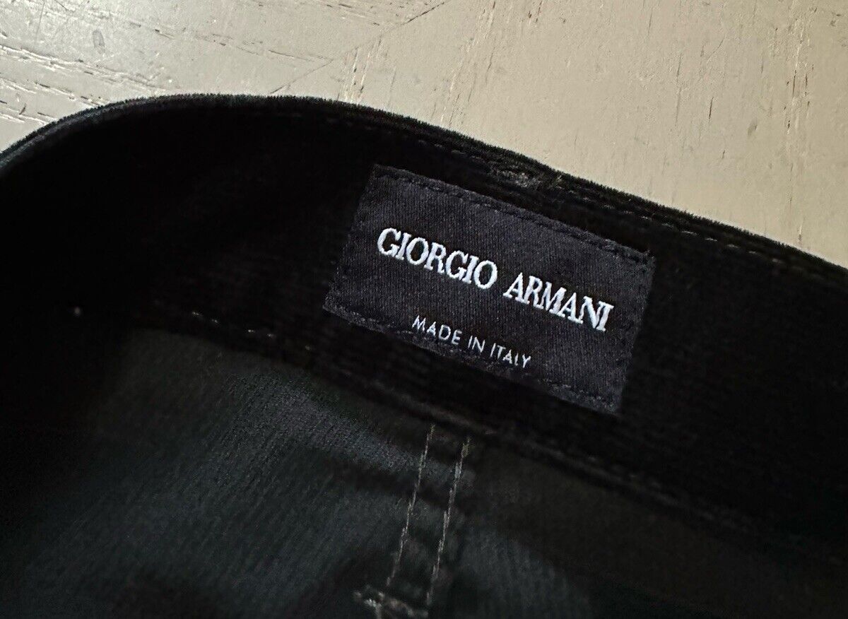 NWT $695 Giorgio Armani Mens Corduroy Jeans Pants DK Green 38 US/54 Eu Italy