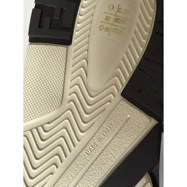 Fendi Flow Sneakers Gray/Yellow/White 11 US (10 Fendi) 7E1689 Italy NIB $1190 Fendi Flow Sneakers Gray/Yellow/White 11 US (10 Fendi  main image 4