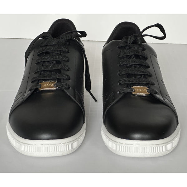 Versace Medusa Men\'s Black Leather Sneakers 14 US (47 Euro) 1016936 NIB Versace Medusa Men main image 3