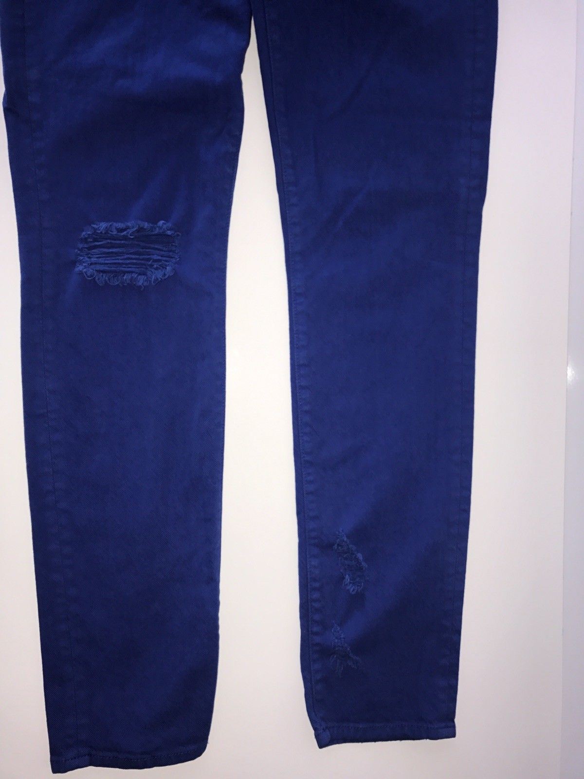 7 For All Mankind Cotton Women's Regular Fit Blue Jeans Size 26 US