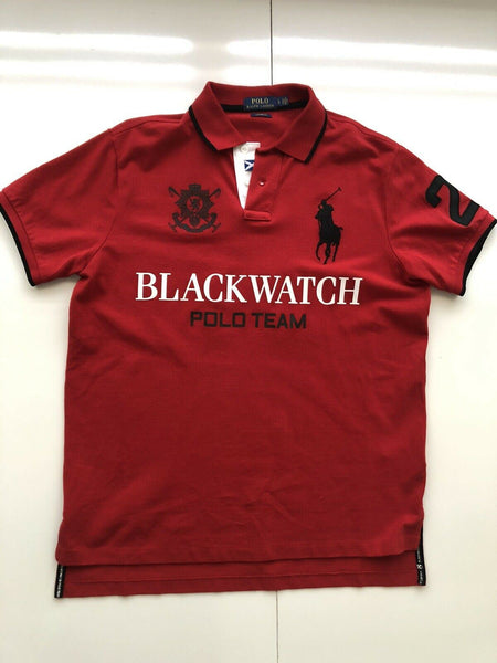 Polo Ralph Lauren BLACKWATCH POLO ポロシャツ 楽天市場】ポロ ラルフローレン メンズ カスタムフィット ブラック