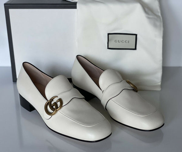 NIB Gucci Marmont Leather Mystic White Shoes 9 US (39 Euro) 602496 Ita –  BAYSUPERSTORE