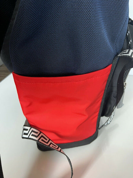 Versace V-code backpack authentic mint condition NWT $1525 Versace V Code Greek Key Backpack Made in Italy  main image 2