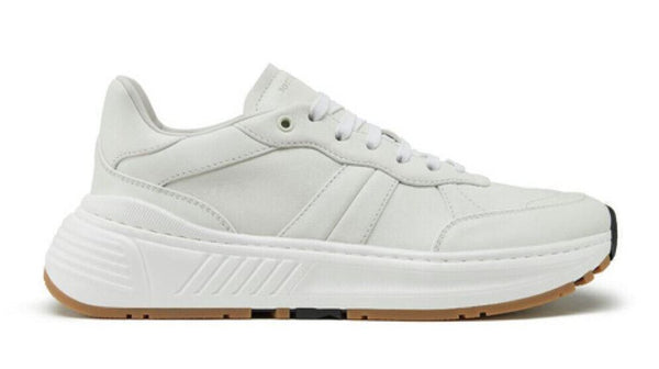 $850 NIB Men\'s Bottega Veneta White Leather Driving Shoes Size 41(8) Bottega Veneta $850 NIB Men main image 3
