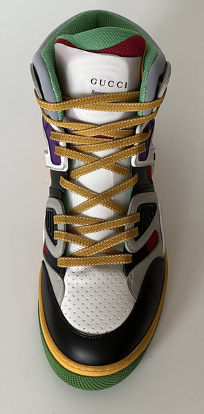 NIB Gucci Basket Demetra Leather Multicolor High-top  display picture 3