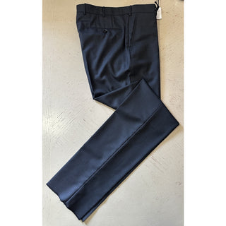 ZEGNA Regular Fit Dress Pants 15 MIL MIL Wool DK Gray 32 US ( 48 Eu ) New $980