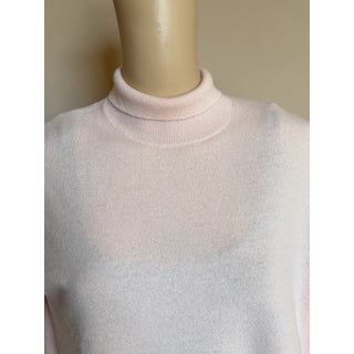 Burberry Moira Cashmere Turtleneck Sweater Soft Pink Medium 8091231 NWT $1250