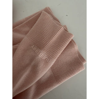 Burberry Moira Cashmere Turtleneck Sweater Soft Pink Small 8091231 NWT $1250