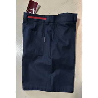 NWT $1130 Gucci Men Short Pants Navy Size 34 US/50 Eu