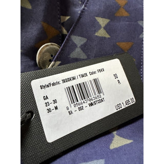 New $1495 Giorgio Armani Men Gilet Vest Blue 40 US ( 50 Eu ) Italy