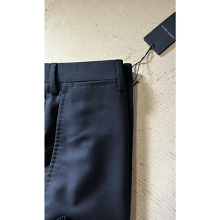 Giorgio Armani Men Wool Dress Pants Black 34 US/50 Eu New $795