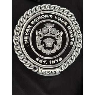 Versace Medusa Never Forget Your Roots Black T-Shirt 4XL 1013302 IT NWT $800