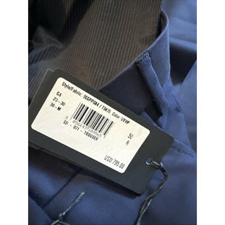 Giorgio Armani Men Wool Dress Pants Navy 34 US/50 Eu New $795