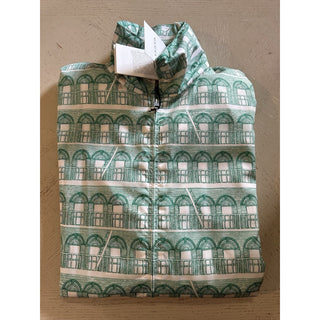 NWT $1900 Gucci Men's Oversized Track Jacket Green/white Size 42 US/52 Eu Italy