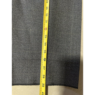 Gucci Men’s Wales Wool Dress Pants Black/Grey/Brown 32 US/48 Eu New $1100