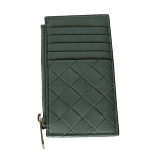 Bottega Veneta Men's Intrecciato Leather Card Case Slate 691379 Italy NIB $520
