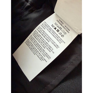 Versace Women's Black Safety Pin Wool Slim Pants 2 US (38 Eu) 1018021 NWT $1150