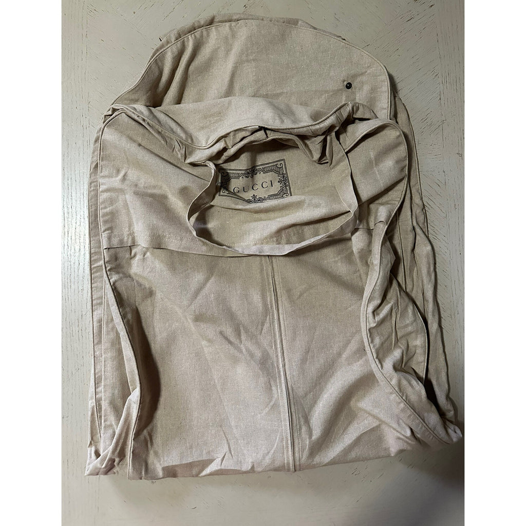 Brand New Gucci Garment Suit, Any Clothing Unisex LT Brown Bag