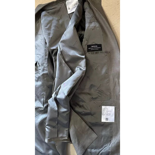 New $5695 Kiton Linen Sport Coat Jacket Blazer Taupe/LT Brown 42R US/52R Eu