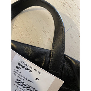New Gucci GG Monogram Leather Backpack Bag Tan/Black 523586 Italy