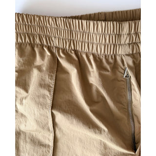 Bottega Veneta Nylon Pants Sesame Size 40 US (56 Euro) 679432 Italy NWT $1000