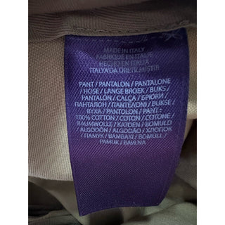 Ralph Lauren Purple Label Men Weston Cotton Cargo Short Tan 38 US/54 Eu New