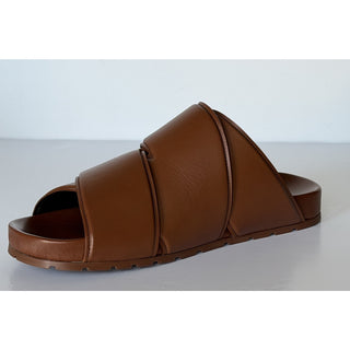 NIB $1150 Bottega Veneta Men's Intrecciato Leather Sandals White 9 US 620298 IT
