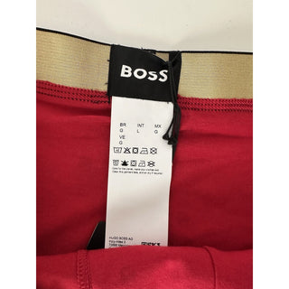 BOSS Hugo Boss Briefs Underwear L Logo Red NWT $30