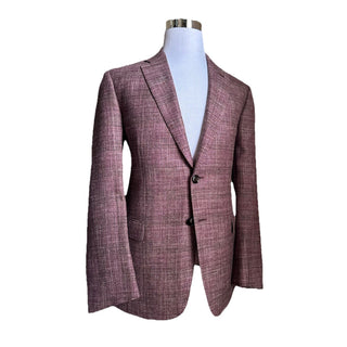Giorgio Armani Men Sport Coat Jacket Blazer Burgundy 44R US/54R Eu NWT $2895