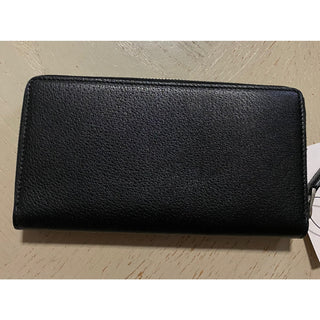 New $870 Gucci Large Wallet Gucci Monogram Black 408831 Italy