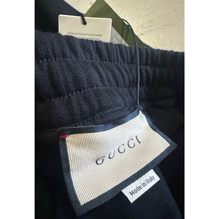Gucci Men’s Cargo Cotton Jersey Sweatpants Black Size 3XL Italy 752189 NWT $1650