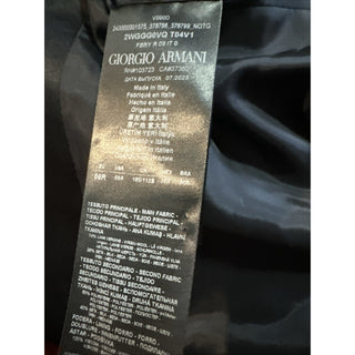 Giorgio Armani Men Tuxedo Sport Coat Blazer Navy/Black 46R US/56R Eu NWT $3195