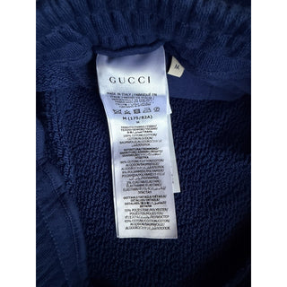 Gucci Interlocking G 1921 Jogger Pants Blue Men M 756654 XJFV7 NWT