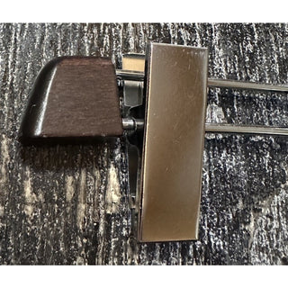 New Ermenegildo Zegna Non-slip Wood Pants Hanger DK Brown