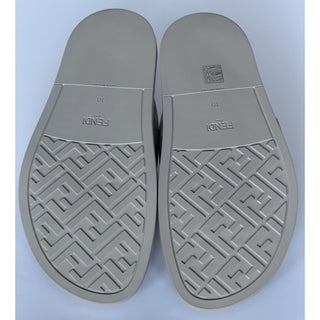 Fendi Men's FF Feel Slide Sandals Beige 11 US/10 UK IT 7X1604 NIB $1050