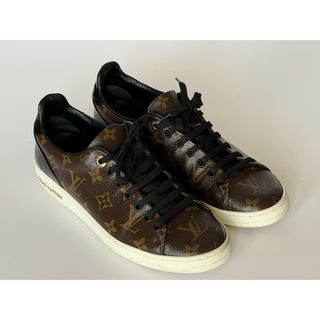 Louis Vuitton Women’s Monogram Frontrow Brown Sneakers Size 8.5 US (38.5 Eu) IT