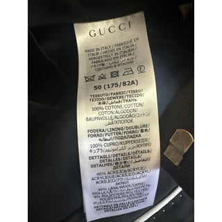 Gucci Men Dress Pants Navy 34 US/50 Eu New $1200