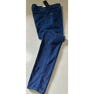 NWT $1495 Kiton Men’s Corduroy Cashmere Blend Pants Sky Blue 30 US/46 Eu Italy