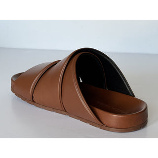 NIB $1150 Bottega Veneta Men's Intrecciato Leather Sandals White 9 US 620298 IT