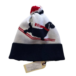 Thom Browne Pom-Pom Cashmere Beanie Hat Navy/Multi One Size Italy