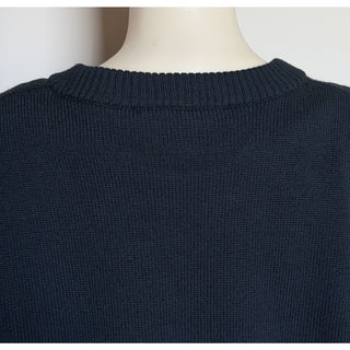 Versace Logo Wool Knit Sweater Black Women’s 4 US (IT 40) 1022085 NWT $1125
